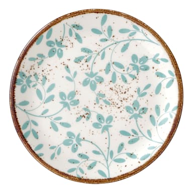 Steelite 18020568 Impressions Flora Aqua 6" Plate