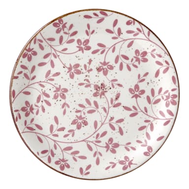 Steelite 18010567 Impressions Flora Pink 8" Plate