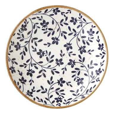 Steelite 18000570 Impressions Flora Blue 29.4 ounce Bowl
