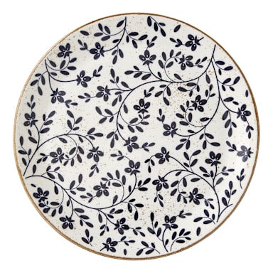 Steelite 18000544 Impressions Flora Blue 11" Plate