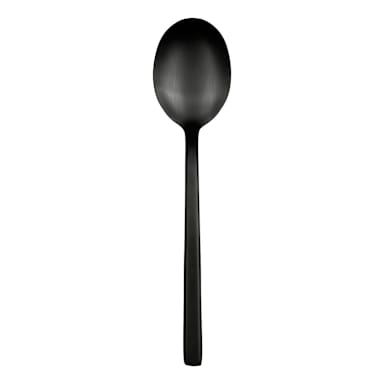 Libbey - Formerly World Tableware 863 002 Elexa Satin Noir 8.13 in. Dinner Spoon - Dozen