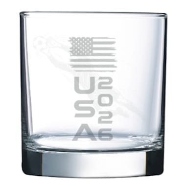 ARC Cardinal X3677 Islande 10 ounce Rocks Glass w/ USA 2026