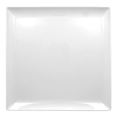 RAK Porcelain EDSQ25IV Nano White 9-5/8" Square Plate - 6 / CS