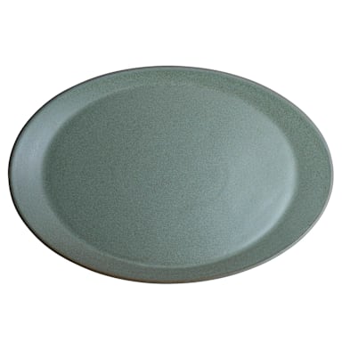 Steelite 6218RT022 Carnaby Teal 12 x 8" Oval Platter