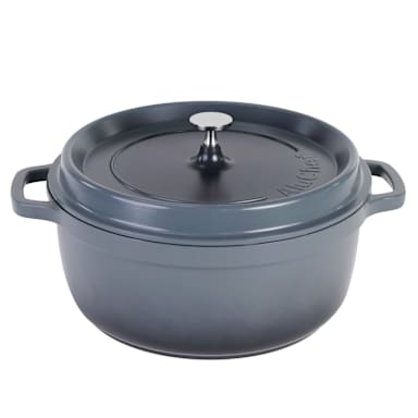 AluChef AP280012 Gray 7 quart Casserole with Lid - 2 / CS