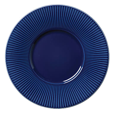 Steelite 9115C1171 Willow Azure 11-1/4" Gourmet Plate - 6 / CS