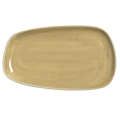 Steelite 12160640 Amari Dijon 13-1/2" x 7-1/2" Tray - 6 / CS