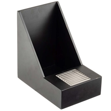 TableCraft 12644 Black 7" x 10.9" x 10.75" Airpot Rack