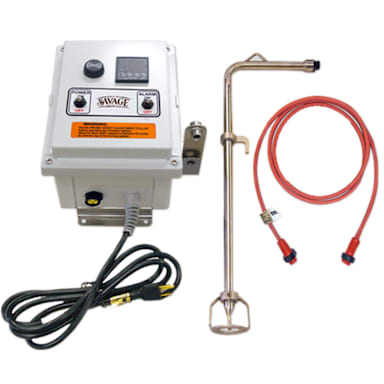 Savage Brothers 1100 Digital Thermometer w/ Wall-Mounted Box