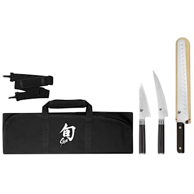 Kai USA DMS0450 Shun Classic 4-Pc. BBQ Knife Set