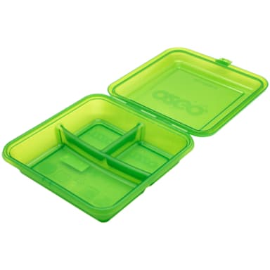 Agreenozzi O-9X9-3-G Green 3 Cmpt 9 in Sq x 2.5 in Container