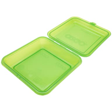Agreenozzi O-8X8-1-G Green 8 in. Square x 2.5 in. Container