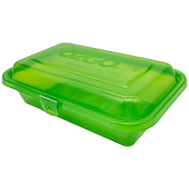 Agreenozzi O-6X9-1-G Green 6 x 9 x 2.5 in Reusable Container