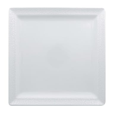 RAK Porcelain CHPCLSP27 Charm White 10.63 in. Square Plate