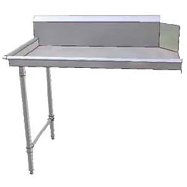 John Boos JDTC-20-26L-X S/S 26 x 30 in. R to L Dishtable w/ Backsplash