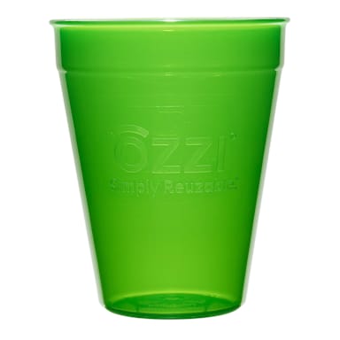 Agreenozzi O-CUP12-G Green 12 ounce Hot/Cold Cup