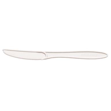 Agreenozzi OZZI-PBCUTKNIFE-W Wht Plant Based Reusable Knife