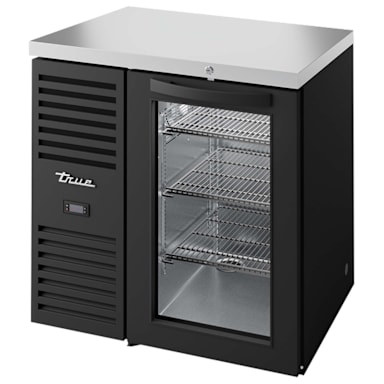 True TBR32-RISZ1-L-B-G-1 Glass 1-Section 32" Back Bar Cooler
