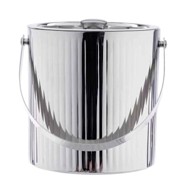 TableCraft 12972 S/S Ripple Double Wall 2.75 quart Ice Bucket