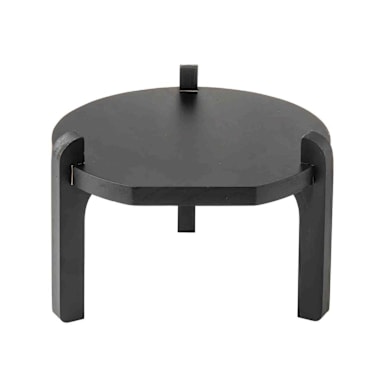TableCraft 13380 Black 11.25 x 11.25 x 8 in. Beverage Dispenser Stand