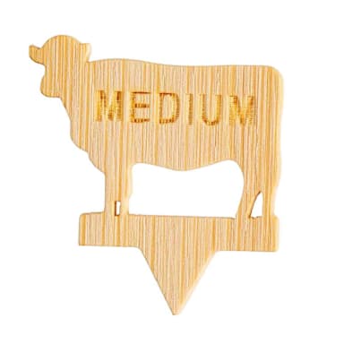 TableCraft 13112 Mediuim Cow-Shape Steak Marker