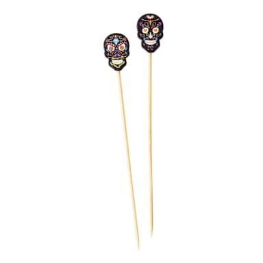 TableCraft 13144 Black Sugar Skull Pick