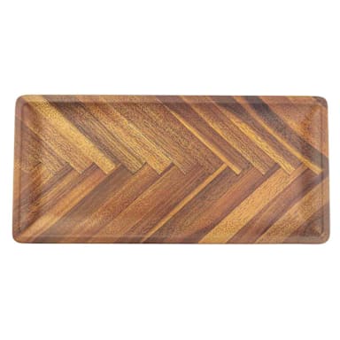 TableCraft 12921 Aeris 13.75 x 6.5" Rectangular Plate