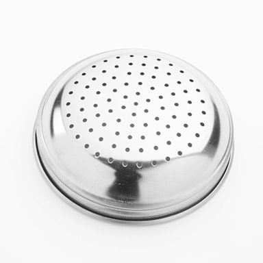 American Metalcraft GLA318 Perforated Fluted Glass 12 oz. Spice Shaker