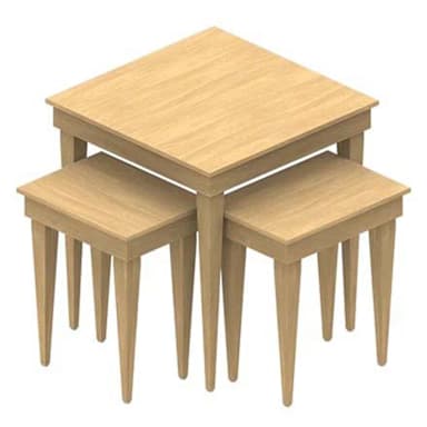 Marco NT-17 POP 3 Piece Nesting Table Display