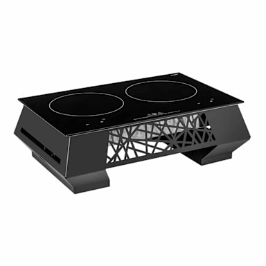 Rosseto SK072 GEO Multi-Chef™ Black 24 x 16 x 8 Induction Warmer