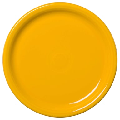 Homer Laughlin HL1480342 Fiesta Daffodil 10.5 in Bistro Plate