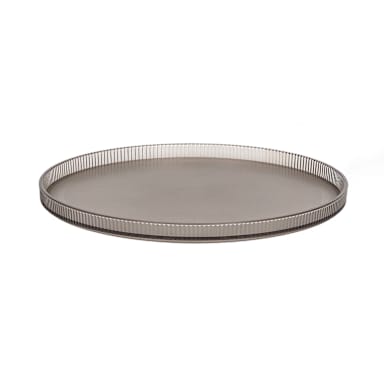 FOH DAP094GYT22 Gatsby Smoke 7.5" Serving Lid - 6 / CS