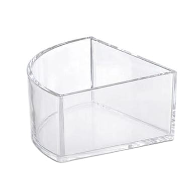 FOH DBE006FRT23 Gatsby Ice 1/4 Rnd Triangle 20 oz Bento Insert - 6 / CS