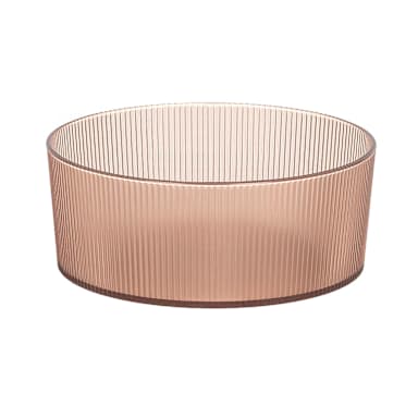 FOH DBO203PIT22 Gatsby Rose 7.5" Bento Bowl - 6 / CS