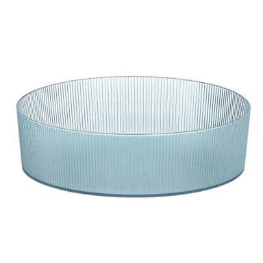 FOH DBO204BLT22 Gatsby Peacock 10.5" Bento Bowl - 6 / CS