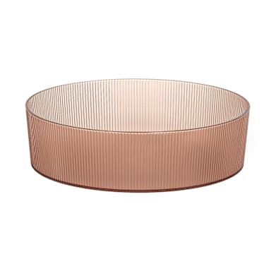 FOH DBO204PIT22 Gatsby Rose 10.5" Bento Bowl - 6 / CS