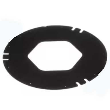 Carlisle XC2422LBK Fixed Rim Insert/Gasket for Clear Cups