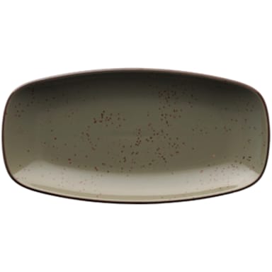 Int'l Tableware SH-13-GS Splash Green 11-5/8 x 5-7/8 Platter