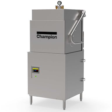 Champion Industries DH-6000 60 Racks/Hr Hi-Temp Door Type Dishwasher