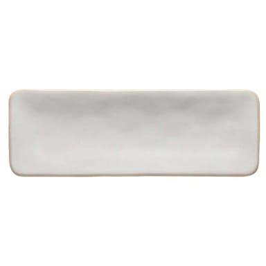 Costa Nova RTR283-BRA Roda Branca 11.13 x 3.9" Rect Tray - 6 / CS
