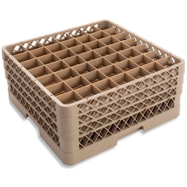 Traex TR9EEEA 49 Cmpt Glass Rack with 3 Extenders - 2 / CS