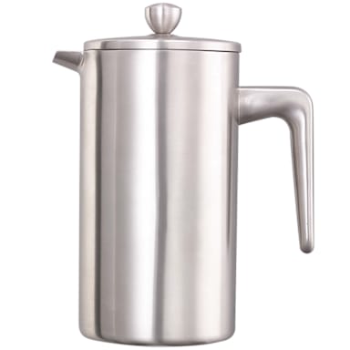 Service Ideas PDWSA800BS Brushed S/S 27 ounce Double Wall French Press