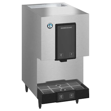 Hoshizaki DCM-271BAK Cubelet Ice Machine and Water Dispenser w/ Storage