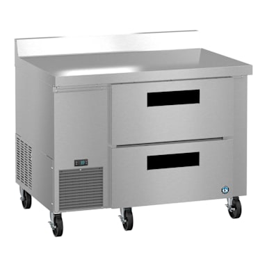 Hoshizaki WLR46B-D2 Sidemount 46" Worktop Refrigerator w/ 2 Drawers
