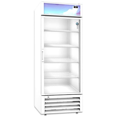 Hoshizaki FM-23-HC-WHT White Merchandiser Freezer w/ Glass Door