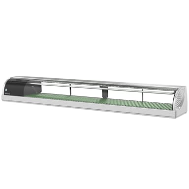 Hoshizaki HNC-210BA-L-SLH Left Stainless 7' Sushi Case w/ LED Lights