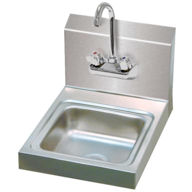 Advance Tabco 7-PS-23-EC-X 16 x 12-3/4 x 12" Wall-Mount Hand Sink