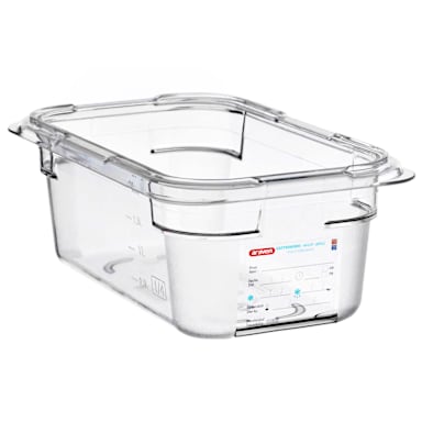 Araven 09817 GN 1/4 Size Food Pan 4 in Deep