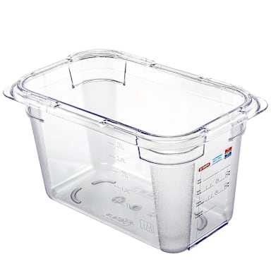 Araven 09818 GN 1/4 Size Food Pan 6 in Deep