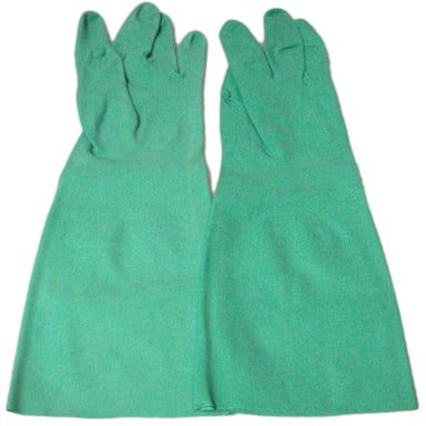 Tucker Safety Y8323M Green Medium Unsupported Nitrile Gloves - Pair